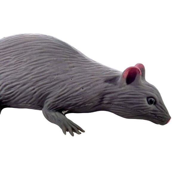 Rat Life-Like Imperial Squishy Creature Stretchable Ja-Ru Rodent Figure Jaru Toy - Picture 1 of 13